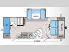 Floorplan - 2014 Jayco White Hawk 23MBH