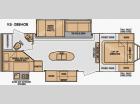 Floorplan - 2014 Cruiser ViewFinder Signature VS 28BHOB