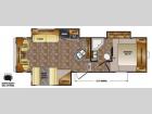 Floorplan - 2014 CrossRoads RV ReZerve RFZ28RL
