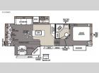 Floorplan - 2015 Forest River RV Flagstaff Classic Super Lite 8528IKWS