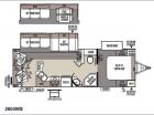 Floorplan - 2015 Forest River RV Rockwood Ultra Lite 2604WS