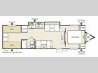 Floorplan - 2015 Forest River RV Salem Cruise Lite 281QBXL