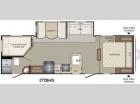 Floorplan - 2015 Keystone RV Bullet 272BHS