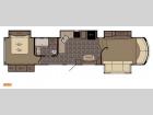 Floorplan - 2015 CrossRoads RV Rushmore Lincoln RF39LN