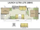 Floorplan - 2015 Starcraft Launch Ultra Lite 28BHS
