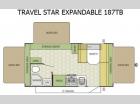 Floorplan - 2015 Starcraft Travel Star 187TB