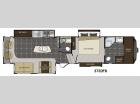 Floorplan - 2015 Keystone RV Alpine 3720FB