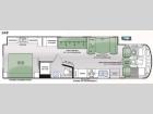 Floorplan - 2015 Thor Motor Coach Hurricane 34F