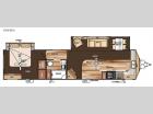 Floorplan - 2015 Forest River RV Salem Villa Series 394FKDS Estate