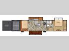 Floorplan - 2015 Forest River RV Vengeance Touring Edition 39R12