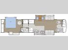 Floorplan - 2007 Gulf Stream RV Friendship 8708