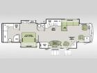 Floorplan - 2015 Tiffin Motorhomes Allegro Bus 40 SP