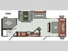 Floorplan - 2015 Gulf Stream RV Gulf Breeze Ultra Lite 28 BBS