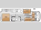 Floorplan - 2015 Thor Motor Coach Windsport 32N