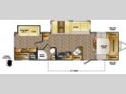 Floorplan - 2015 CrossRoads RV Maple Country MC300BH