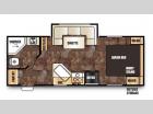 Floorplan - 2015 Forest River RV Cherokee Grey Wolf 21RB