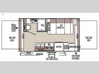 Floorplan - 2015 Forest River RV Rockwood Roo 17