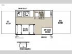 Floorplan - 2015 Forest River RV Rockwood Freedom Series 1950