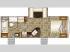 Floorplan - 2015 Northwood Nash 25C