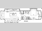 Floorplan - 2015 DRV Luxury Suites Tradition 375KPS