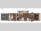 Floorplan - 2015 Forest River RV Cherokee Wolf Pack 315WP