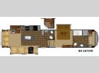Floorplan - 2016 Heartland Bighorn 3875FB