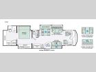 Floorplan - 2016 Thor Motor Coach Tuscany XTE 40AX