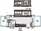 Floorplan - 2016 Forest River RV Rockwood Roo 21SS