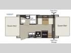 Floorplan - 2016 Keystone RV Passport 145EXP