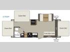 Floorplan - 2016 Keystone RV Passport 217EXP