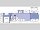 Floorplan - 2016 Forest River RV Cedar Creek Cottage 40CD