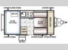 Floorplan - 2016 Forest River RV Flagstaff Hard Side T12RBST