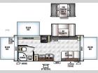 Floorplan - 2016 Forest River RV Flagstaff Shamrock 233S