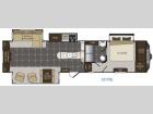 Floorplan - 2016 Keystone RV Avalanche 331RE