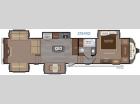 Floorplan - 2016 Keystone RV Montana 3791 RD