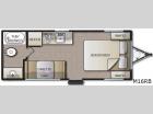 Floorplan - 2016 Pacific Coachworks Mighty Lite M16RB