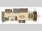 Floorplan - 2016 Venture RV SportTrek 320VIK