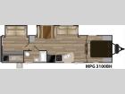 Floorplan - 2016 Cruiser MPG 3100BH