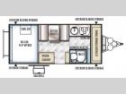 Floorplan - 2016 Forest River RV Rockwood Hard Side High Wall Series 214HW