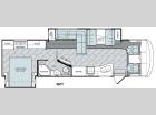 Floorplan - 2016 Holiday Rambler Vacationer 33CT