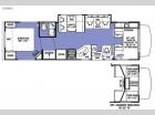 Floorplan - 2017 Forest River RV Sunseeker 3100SS Ford