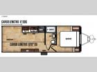 Floorplan - 2017 Forest River RV Work and Play FRP Series 25WAB