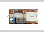 Floorplan - 2017 Travel Lite Truck Campers 890SBRX Series