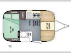 Floorplan - 2017 Airstream RV Sport 16