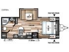 Floorplan - 2017 Forest River RV Wildwood X-Lite 232RBXL