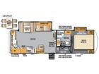 Floorplan - 2017 Forest River RV Wildcat Maxx 262RGX