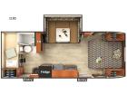 Floorplan - 2017 Lance Travel Trailers 2185