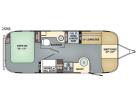 Floorplan - 2017 Airstream RV International Signature 25