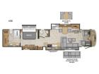 Floorplan - 2017 Entegra Coach Cornerstone 45B