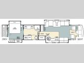 Floorplan - 2008 Travel Supreme Select Class A Diesel 45DL24